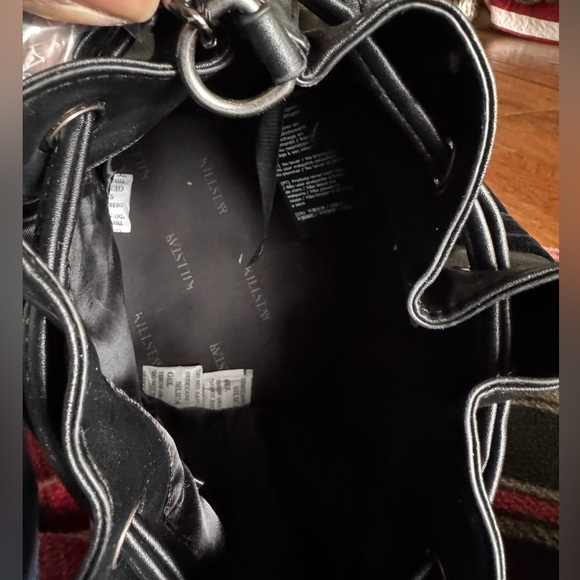 New Killstar Black Ghost Club Quilted Velvet Bag - Picture 6 of 11